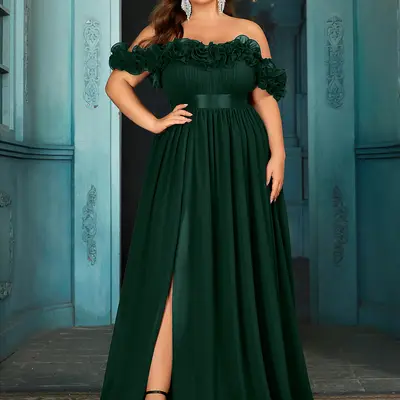 Plus Size Forest Green Bridesmaids Dresses - TikTok Shop Plus Size Forest Green Bridesmaids Dresses - TikTok Shop