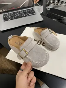 Ultra Soft Velvet Slip-On Slippers, Unisex Comfortable Bean Shoes, Breathable Rubber Sole, Casual All-Season Footwear
