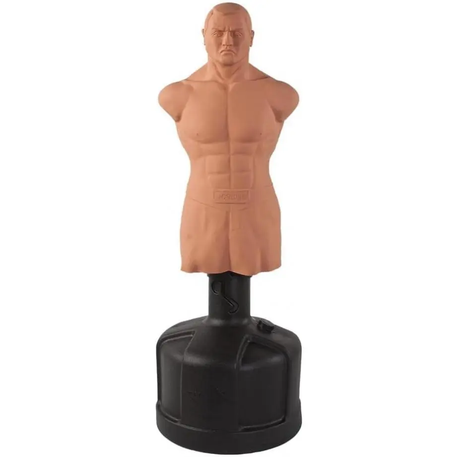 BOB XL Punching Bag Dummy - High-Strength Plastisol, Multiple Heights, Upper Torso, Urethane Foam, Polyethylene Base, Transport Rolls, Adult Boxing & Martial Arts Training Equipment