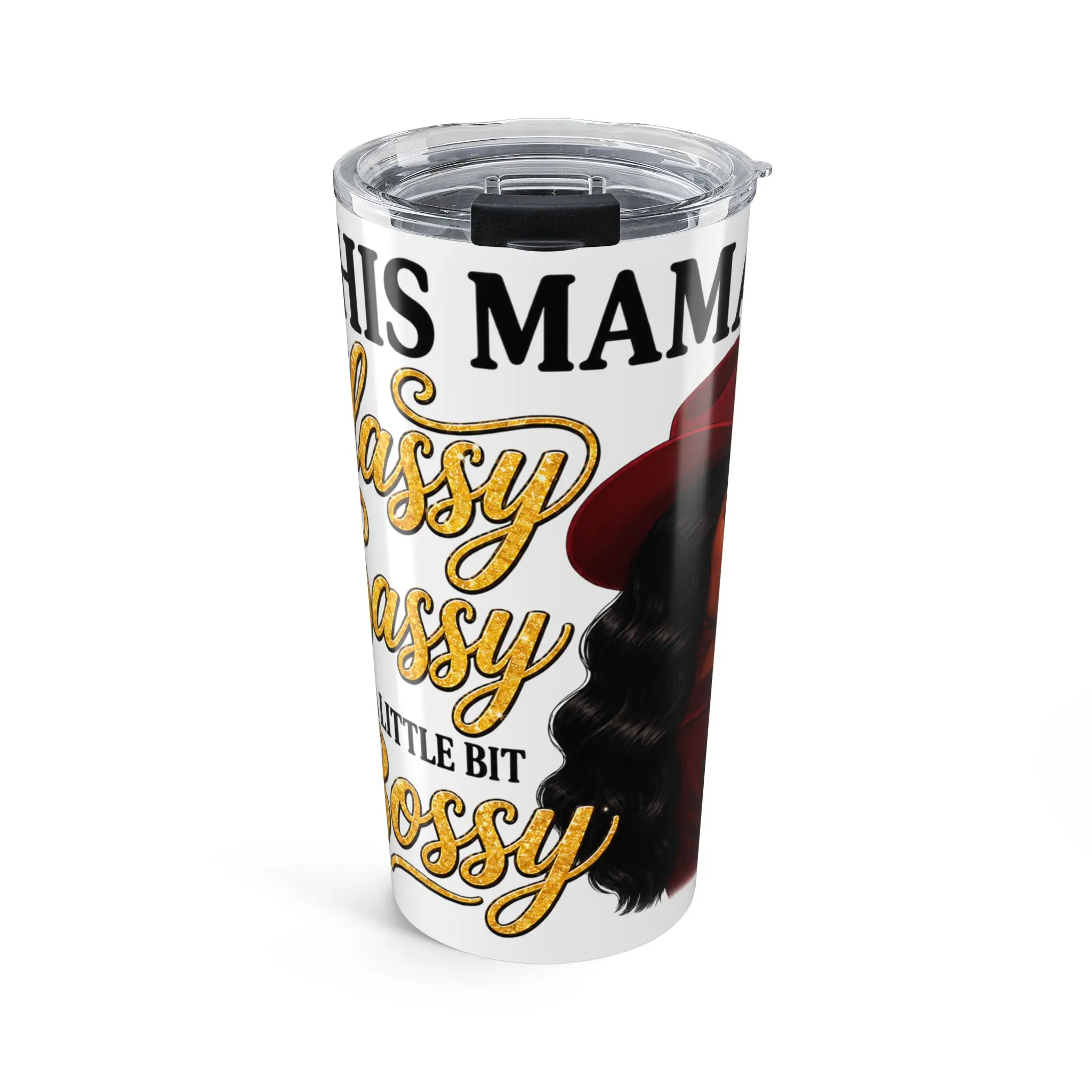 Classy Sassy Mama 20oz Tumbler – Cute Mom Travel Cup