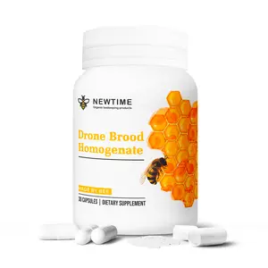 Drones Brood (Larvae) Homogenate – 1,000 mg | 30 Capsules | Organic Immune Support & Fitness Supplement | Apilarnil for Men & Women | Natural Dietary Product