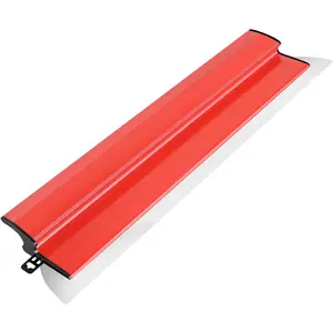 32Inch/80CM Skimming , Stainless Steel Drywall Smoothing Spatula for Large Working Area Wall Decoration Construction Tool