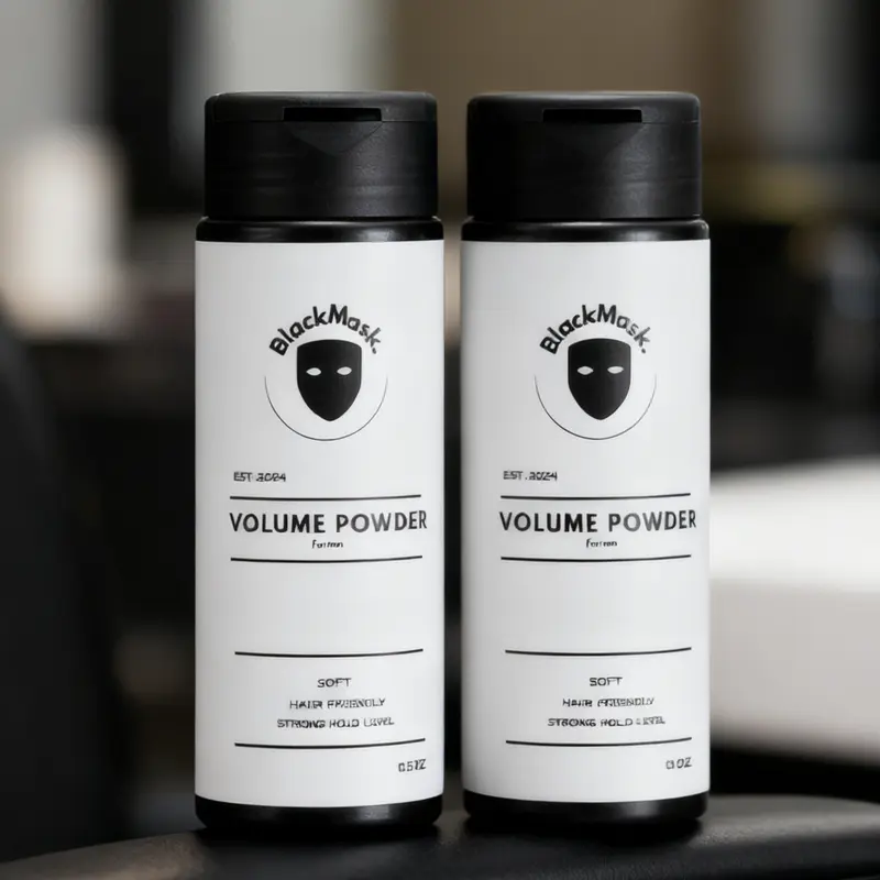 2pcs BlackMask Volume Powder for Men - Instant Texture & Volume with All-Natural Ingredients Strong Hold Gentle Cleansing