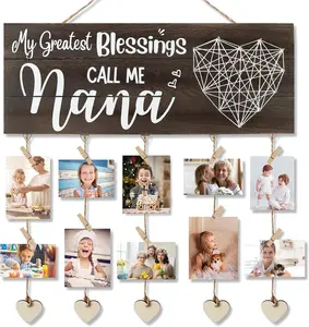 Mothers Day Nana Gifts for Grandma,Grandmather Gifts,Nana Birthday Gift from Grandkids Grandchildren Picture Frame