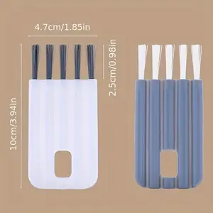 Keyboard Cleaner - Silicone Keyboard Brush - Soft Bristle Brush Suitable For Computer, Office, And Home Cleaning, Gel Form, Plastic Surface 1 White Pack