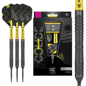 Target Darts Bolide Void 90% Tungsten Swiss Point Steel Tip Darts Set