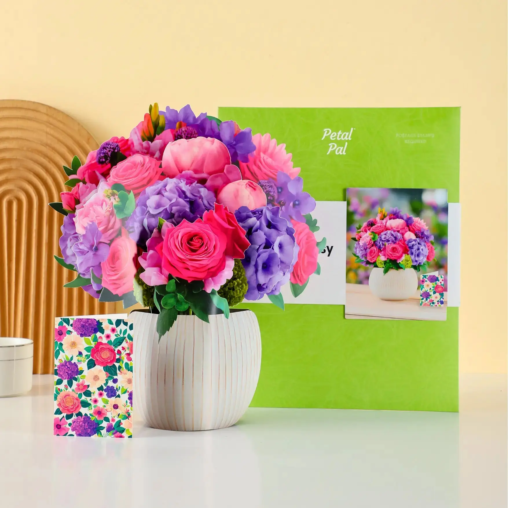 Fuchsia Fantasy Pop-Up Bouquet