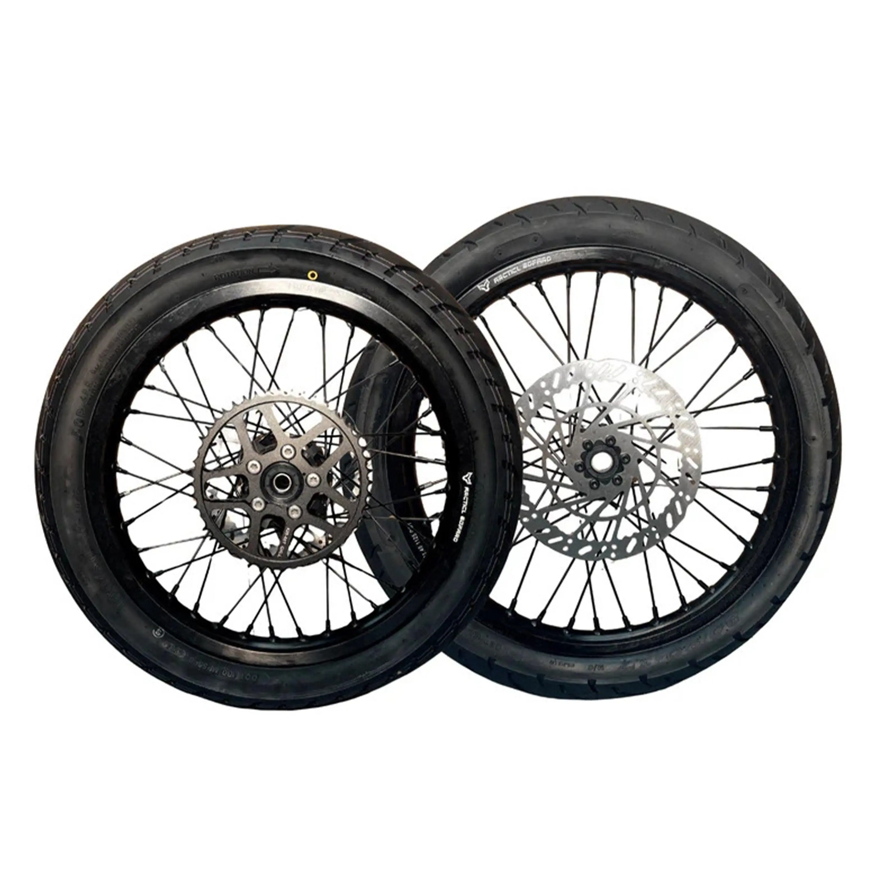 Arctic XE Pro 17/16 Supermoto Wheel Set