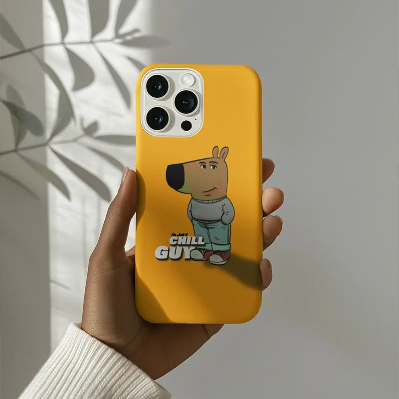 I'm Just Chill Guy, Phone Case Chill Guy, Phone Case 16/15/14/13/12/11