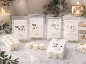 2.5 oz Handmade All Natural Soy Wax Melt for Home Decor & Aromatherapy