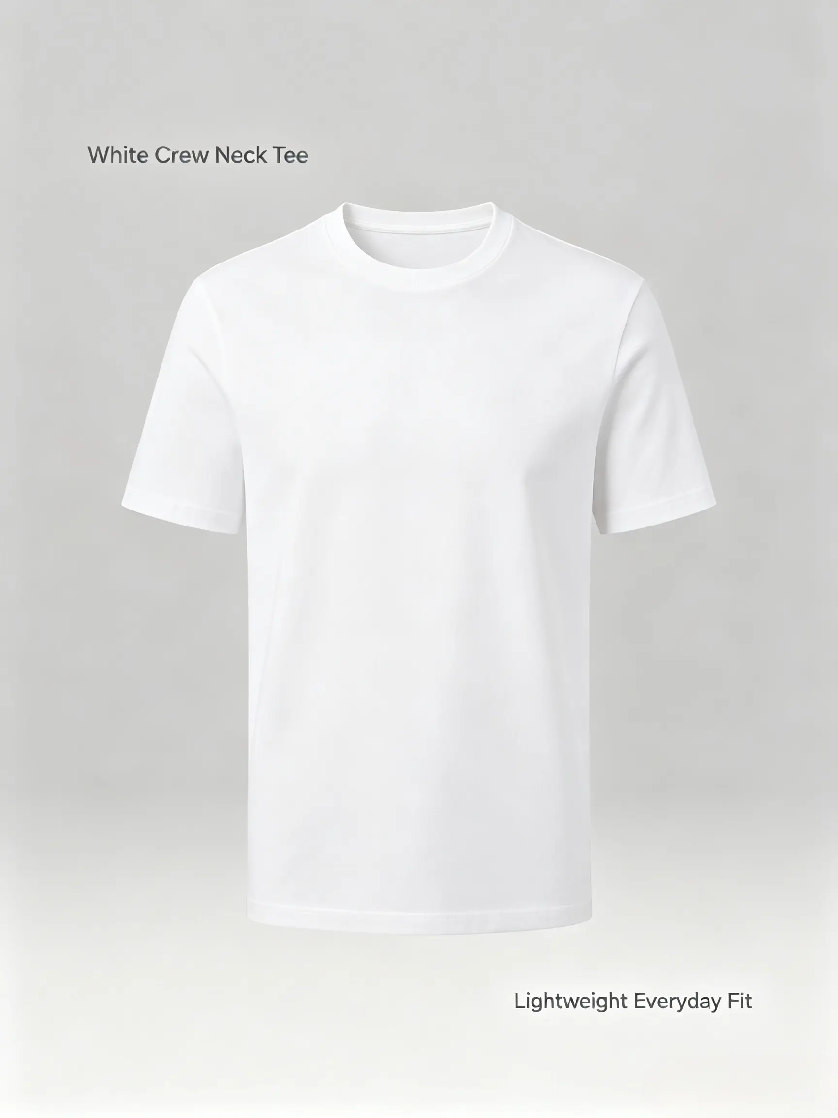 Men’s Basic Plain Short-Sleeve Crew-Neck T-Shirt, Ultra-Lightweight Versatile Breathable Comfortable Classic-Fit Fabric Top, Quick-Drying Moisture-Wicking Minimalist Apparel, Ideal for Home, Gym, Outdoor, $8.99, Shortsleeve, Round Neck, Tshirt Casual Fash