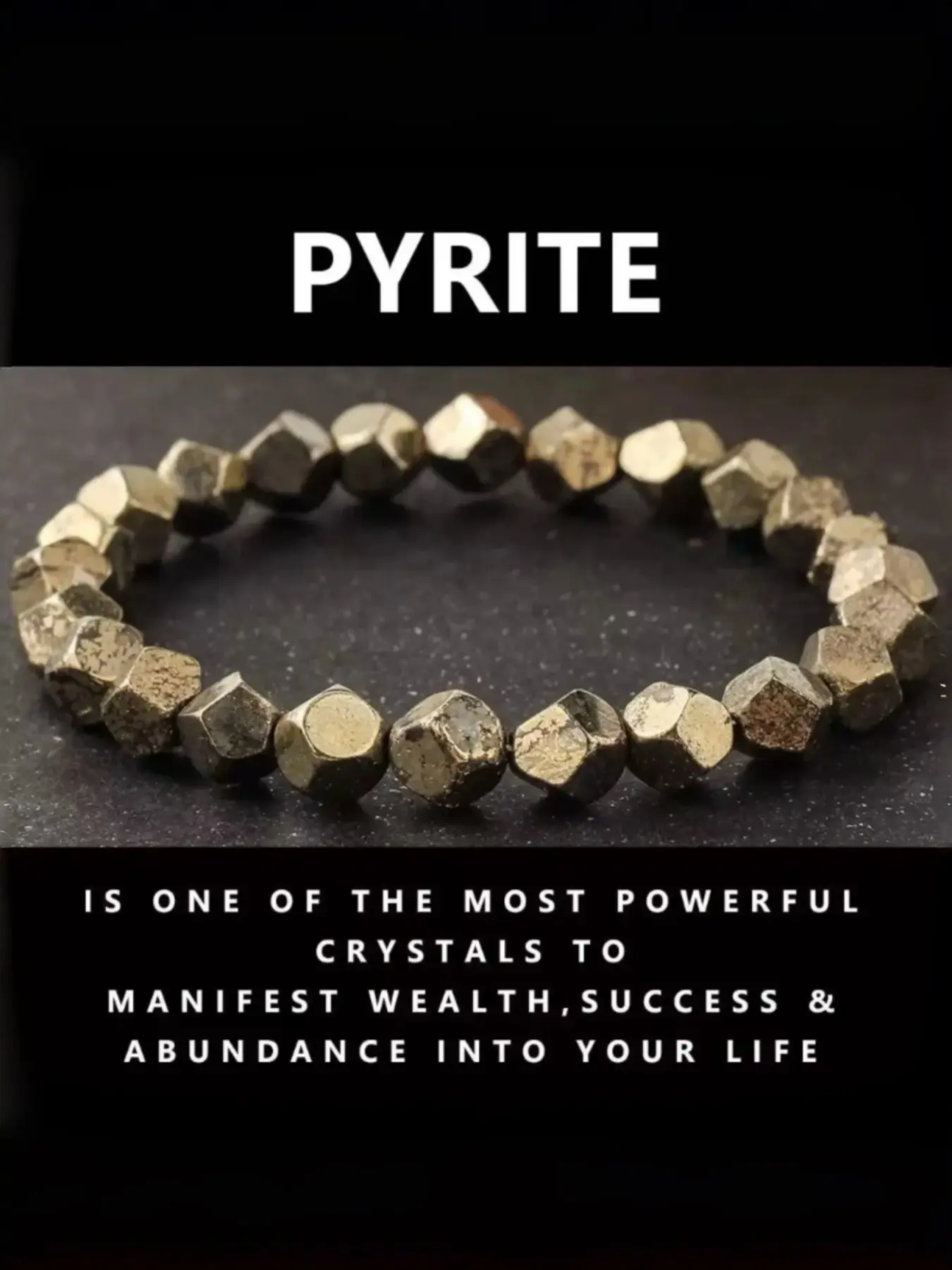Pyrite Chalcopyrite Wealth Bracelet, Handmade Irregular Cut Natural Stone Bangle, Prosperity Guardian Energy Jewelry for Women & Men, High Quality Bracelet, Stackable Bracelets, Crystal Bracelet
