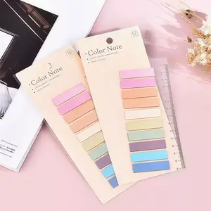 200 Sheets Colorful Sticky Notes Waterproof Feature Non-Blocking Text, Ideal for Office and Study Use, Bright Clear Colors for Organization