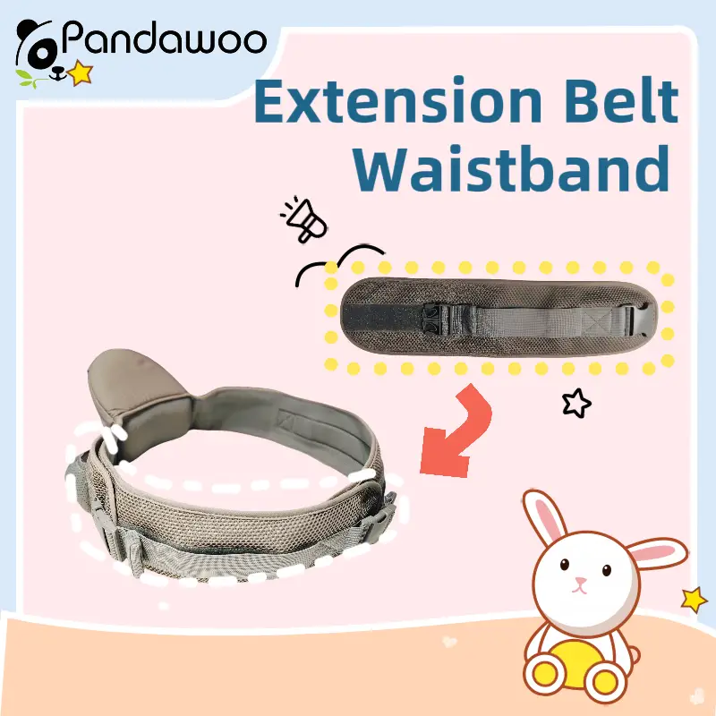 Extender Only for Grey Baby Carrier 15.7 Inches Extension for Newborns & Toddlers adjustable Ergonomic Lightweight hip seat Baby Waistband