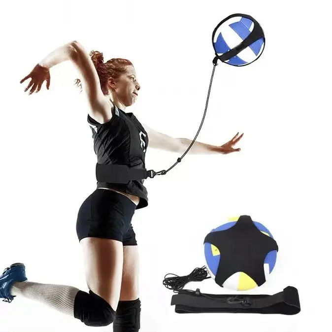 Volleyball padding with volleyball padding training equipment for primary and secondary school students to control the ball, practice the ball, rebound practice with a bouncing belt