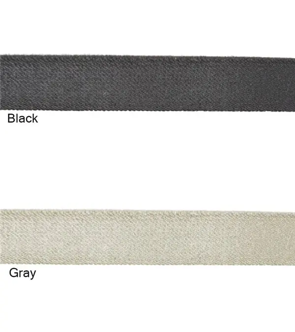Jacks 1156-BK Heavyweight Black Round Elastic Band - 1 in, 36yd per Roll, High-Quality Equestrian Sewing Accessory