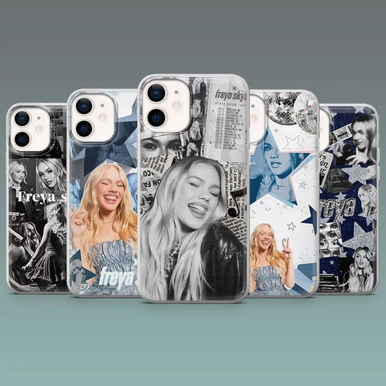 Freya Skye Phone Case Pop muisic fan Pop star Cover for iPhone 17Pro,16,15,14,13, 12, Samsung S26, S25, S24, S23Fe, A16, A56, Pixel 10, 9Pro