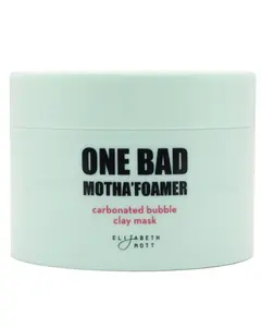 One Bad Motha'foamer Face Mask - Lightweight Detox with Charcoal & Flower Extracts for Skincare