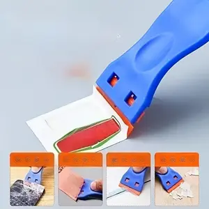 102pcs/set Plastic Scraper, Label Removal Tool, Cleaning Scraper, Hardware Tools for Easy Removal of Glass Wall Stickers, Decals and Paint