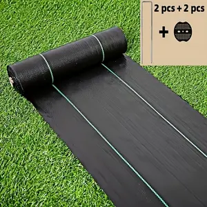 Weed Control Fabric, Permeable and Breathable, Effective Weeding, Garden Yard Lawn Cover, Easy Installation, Durable Multi-Use