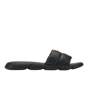 Hunter Womens Coast Slide Casual Sandals Casual - Black
