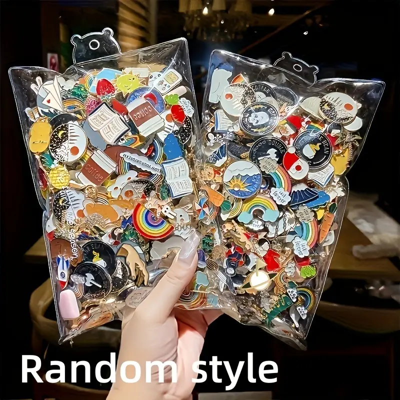 30pcs Cute & Quirky Alloy Pin Set - Ideal for Backpacks, Hats & Clothing |     Perfect Back  School for Girls, Pins for Backpacks