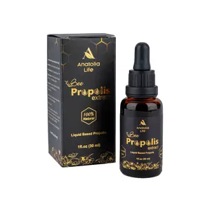Anatolia Life Natural Bee Propolis Extract, 30 mL, Advanced Liquid Tincture Immune System Booster and Seasonal Defense, Pure High Potency Herbal Supplement, Non-GMO and Alcohol Free GMO Free Gluten Free Organic Dairy Free Blood Pressure Control