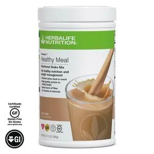 Herbalife Nutrition Formula 1 Healthy Meal Nutritional Shake Mix Café Latte 780 g - 17g Protein, 21 Vitamins & Minerals, Gluten-Free