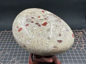 Polished Michigan Red Jasper Puddingstone