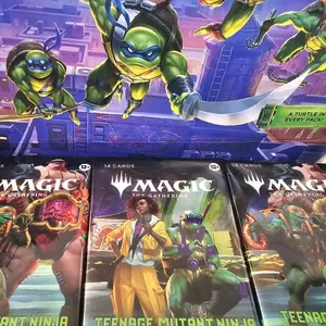 Teenage Mutant Ninja Turtles Magic The Gathering Booster Pack 1 Pack