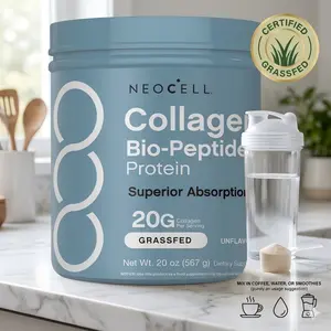 NeoCell Collagen Bio-Peptides Powder | Unflavored, Grass-Fed, 20g Collagen