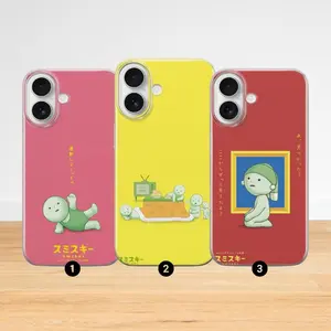 Smiski Phone Case – Japanese Minimal Figure Illustration for Phone