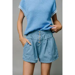 Harper Chambray Shorts