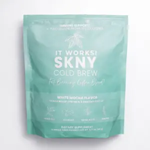 White Mocha Flavor Cold Brew Coffee Blend Dietary Supplement