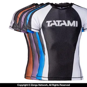 Tatami Short-Sleeve IBJJF Ranked Rash Guards