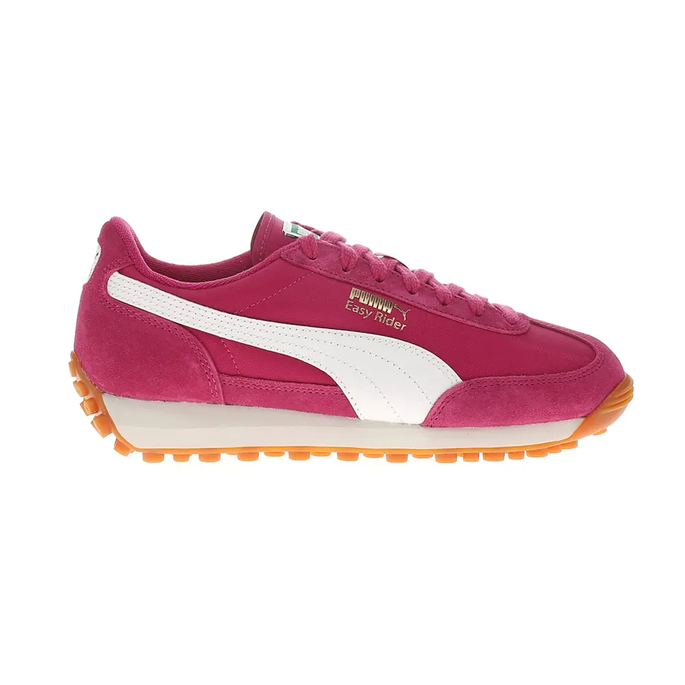 PUMA Womens Easy Rider Vintage Lace Up Sneakers Shoes Casual - Pink PUMA Womens Easy Rider Vintage Lace Up Sneakers Shoes Casual - Pink