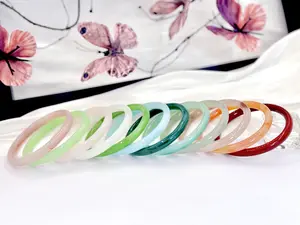 Ding Dang Bangle 8mm Gingle Bangle Fashion Bangle for Women Stylish Subtle Look Versatile Accessory for Everyday Wear