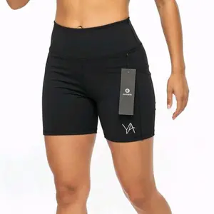 Mono B High-Waisted Biker Shorts, Gym Shorts- Black and Gray Options, Above the Knee, Breathable & Moisture Wicking, Comfortable Fit
