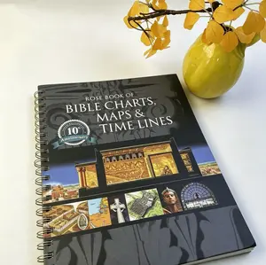 Bible Lands Archaeology Historical Evidence Collection Books — Rose10 Anniversary Expansion Charts, Maps, Timeline Manual, Spiral Binding Research Archive Materials supplies study bridesmaid proposal box glitter