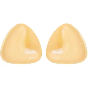 Double-Sided Sticky Bra Pads Inserts - Invisible Lift Push Up Waterproof Silicone Bra Cups for Women, A-D Cup Womenswear Bikini Casual Lightweight
