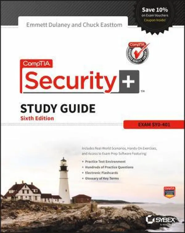 USED Book - CompTIA Security+: Exam SY0-401 by Emmett Dulaney (Paperback) - english