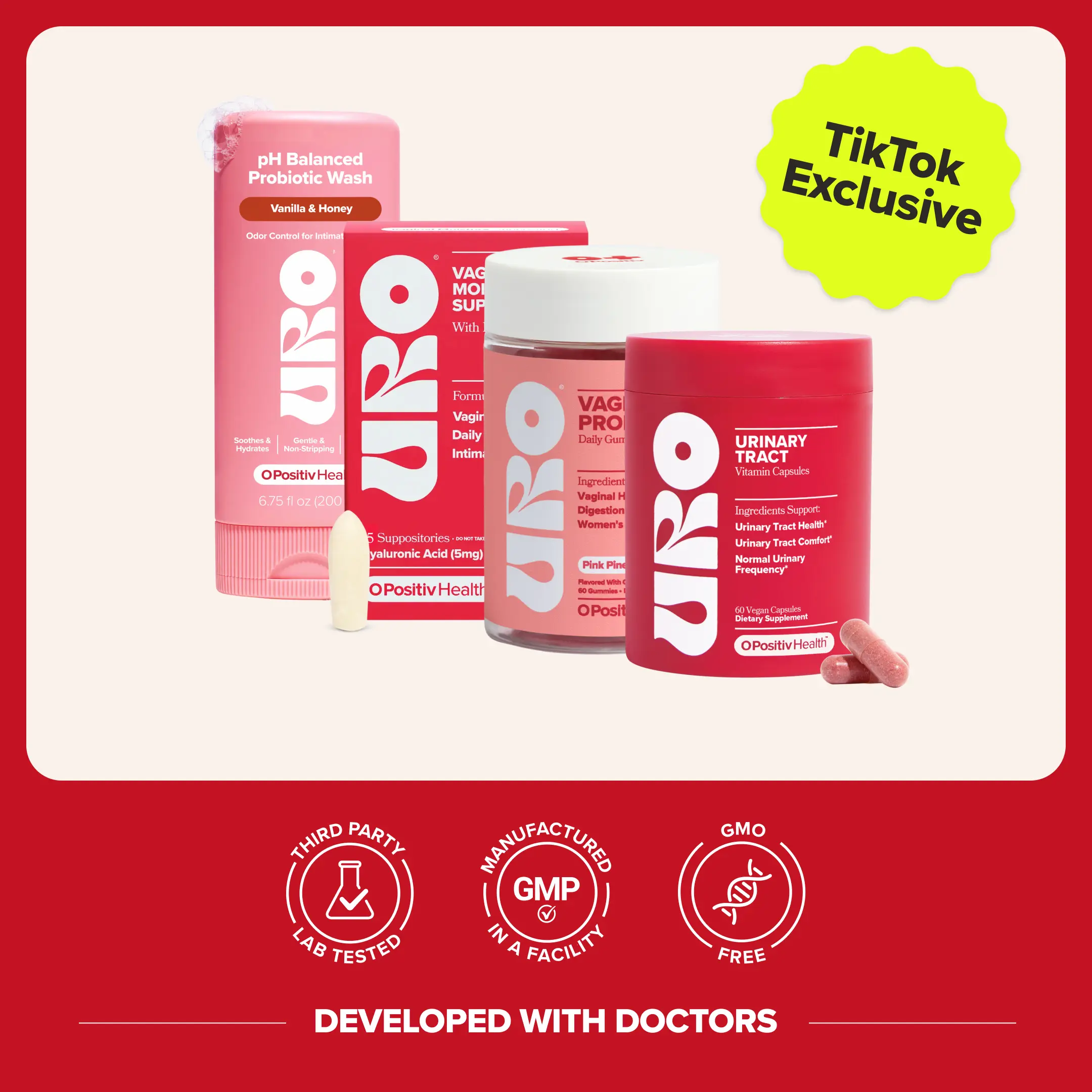 O Positiv Intimate Self-care Value Pack