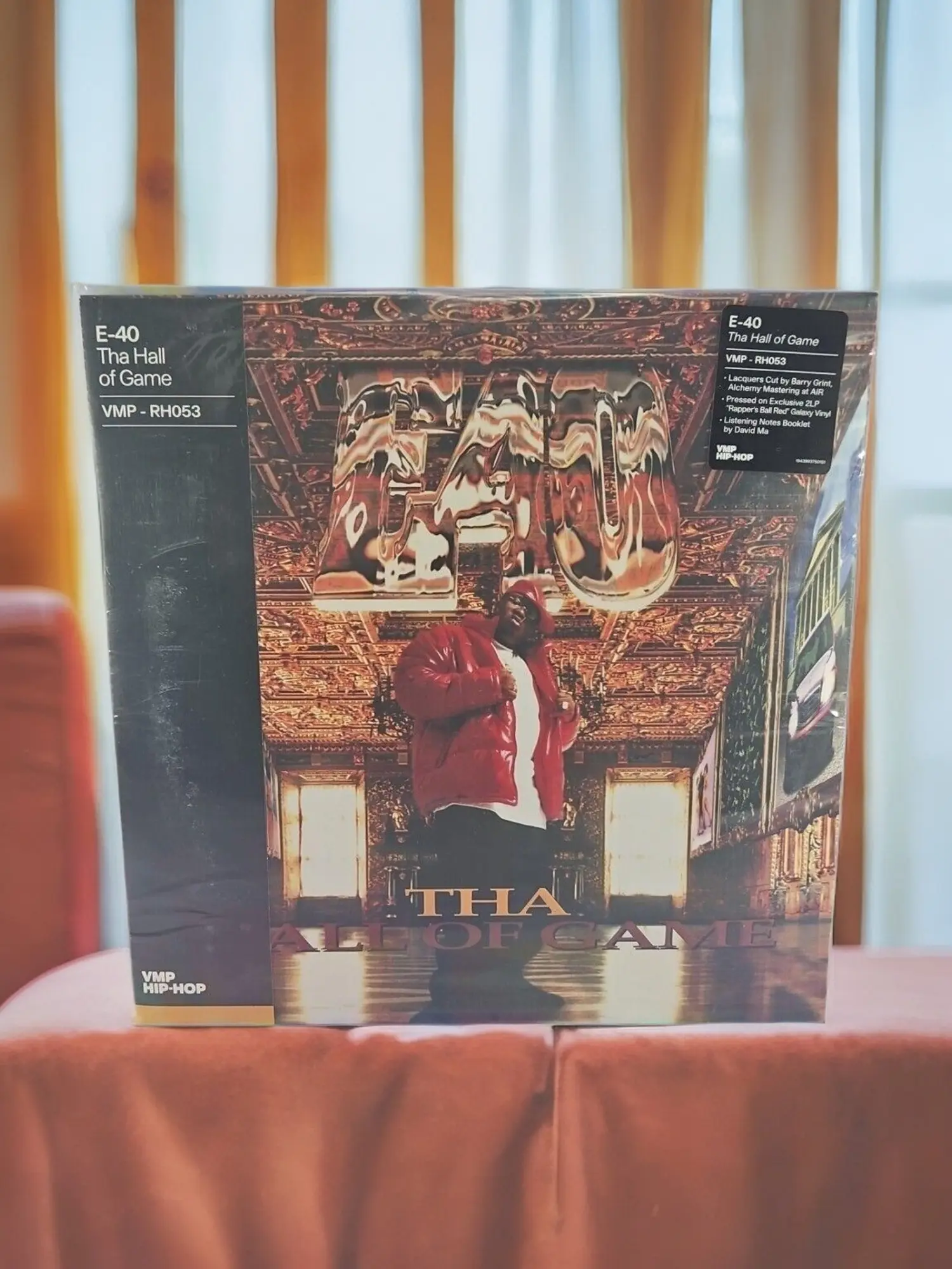 E-40 -Tha Hall of Game (Record) New Sealed, 2xLP Red Galaxy Color, VMP