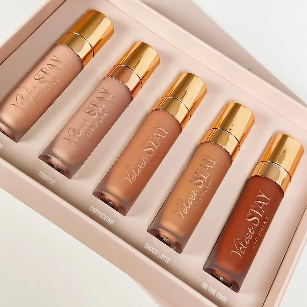 Beauty Creations - All about the nudes Velvet Stay Lip Paint Set