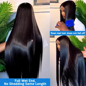 13x6 HD Transparent Lace Frontal Human Hair Wig Body Wave Hair Wigs Cuticle Aligned Hair Lace Front WIgs For Black Women Human Hair