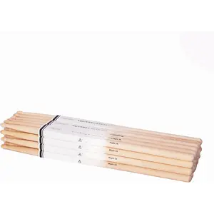 Drum Sticks,5A Drumsticks, 12 Pairs Classic Maple  Tip Drum Sticks for  and Adults, Professional Musical Instrument Percussion Accessories
