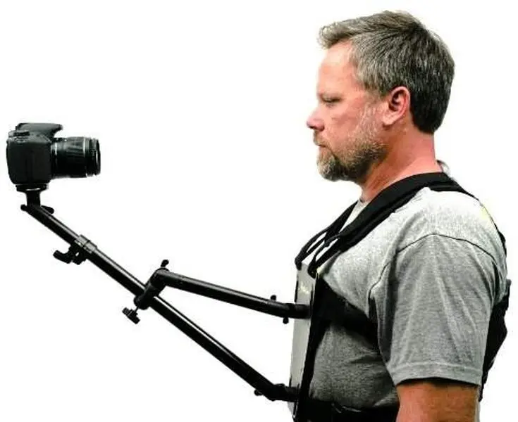 Glide Gear SNC100 Video Camera Snorricam -Ideal for POV  and Third-Person Shooting Angles