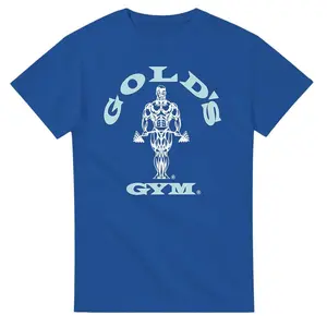 Gold's Gym Oversized Drop-Shoulder T-Shirt – Heavyweight Comfort Meets Style