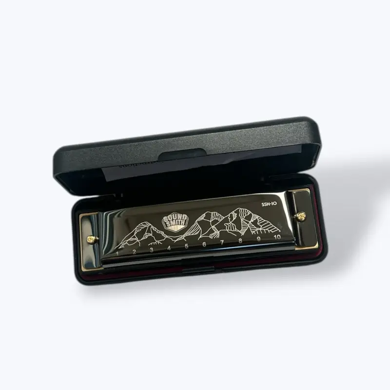 Sound Smith Harmonica - Key of C - Authentic Instrument with Traditional Design and Distinctive Sound