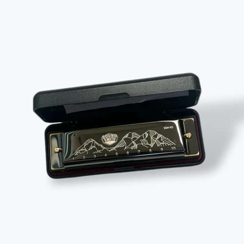 Sound Smith Harmonica - Key of C - Authentic Instrument with Traditional Design and Distinctive Sound